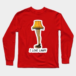 I love lamp! Long Sleeve T-Shirt